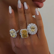 The 925 Canary Ring - BERNA PECI JEWELRY