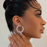 The 925 Multi Cluster Loop - BERNA PECI JEWELRY