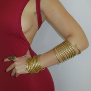 The Long Gold Vintage Arm Wrap - BERNA PECI JEWELRY