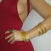 The Maxi Gold Arm Warp - BERNA PECI JEWELRY